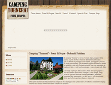 Tablet Screenshot of campingtornerai.it